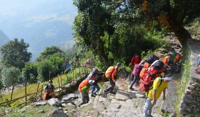 Annapurna Base Camp Yoga Trek — 4