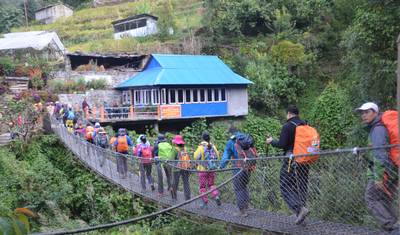 Trekking jogi Ghorepani Poon Hill — 4