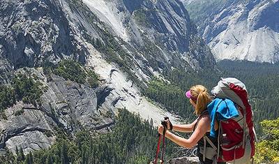 Travessia das Cataratas de Yosemite e North Dome — 2