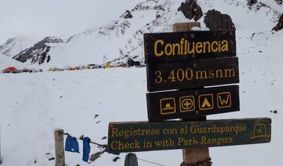 Aconcagua Ściana Południowa: Trekking do Plaza Francia — 5