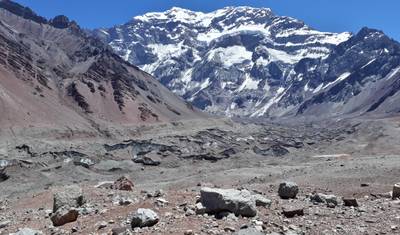 Aconcagua Ściana Południowa: Trekking do Plaza Francia — 3