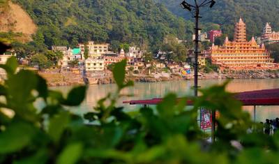 Triângulo Dourado com yoga em Rishikesh — 3