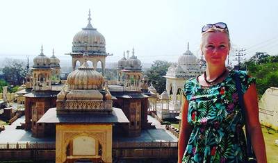 Triângulo Dourado com yoga em Rishikesh — 2