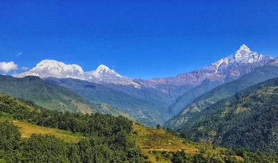 Caminhada Dhampus Sarangkot com aventura de vida selvagem — 2