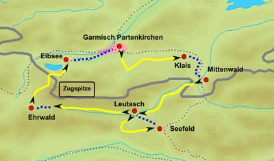 Caminhada pela Baviera e Tirol ao redor do Monte Zugspitze — 3