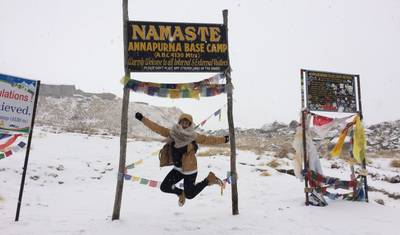 Trekking do Bazy Annapurny — 2