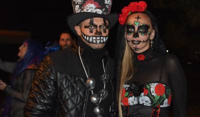 トランシルヴァニアでのハロウィン、2つのパーティー付き：ドラキュラ城とシギショアラ城塞 — 4