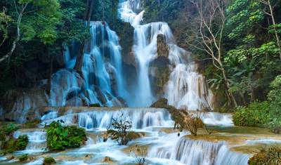 Excursão Turística em Pacote a Luang Prabang para a Cachoeira Kuangsi, Caverna Pak Ou — 4