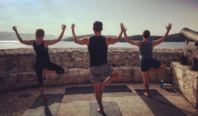 Joga na Jachcie w Chorwacji (ze Splitu do Splitu) — 4