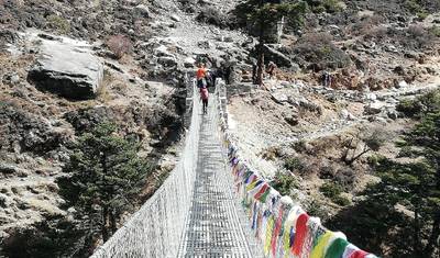 Trekking do Bazy pod Mount Everestem — 2