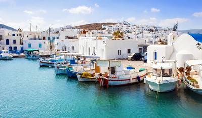 Excursão a 2 Ilhas Gregas - 5 Dias - Paros & Santorini - Padrão — 5