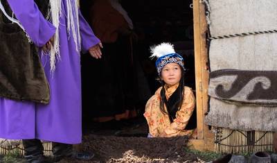 Jezioro Song-Kul - Dusza Kirgistanu — 5