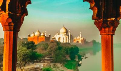 Palácios de Yoga e Taj Mahal (Triângulo Dourado com Diferença) — 3
