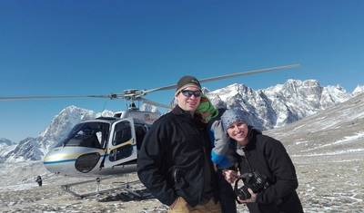 Trek helikopterem do Bazy pod Mount Everestem — 5