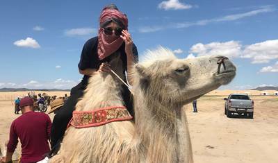 Wycieczka młodzieżowa Voluntour w Mongolii z festiwalem i Parkiem Narodowym Terelj — 5