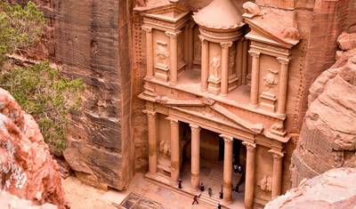 Petra and Wadi Rum Tour For 02 days - 01 Night from Eilat Border (ELT-JHT-004) — 4