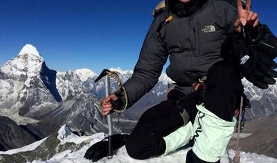 Wspinaczka na Island Peak — 2