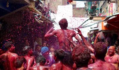 Holi Festival Celebration in Mathura/Vrindavan India with Golden Triangle Tour 2027 — 5