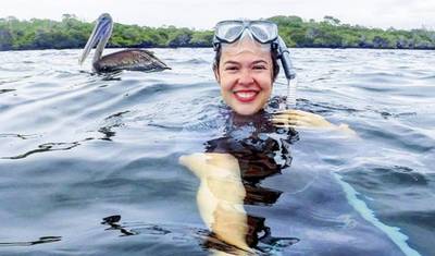 Viagem de Meio Dia a Los Tuneles Cabo Rosa em Isabela Galápagos — 2