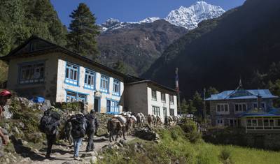 Caminhada ao Acampamento Base do Everest com Voo de Helicóptero de Gorakshep — 2