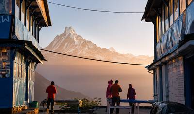 Trekking do Annapurna Base Camp z powrotem helikopterem — 4