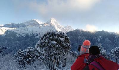 Caminhada ao Acampamento Base de Annapurna 5 Dias 2026/2027 — 5