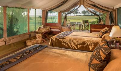 Safáris Aéreos de 4 Dias e 3 Noites no Masai Mara Luxury Governors Camp - De Alto Nível — 5