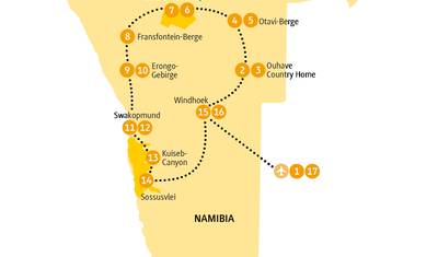 Erongo - Excursão de Aventura de 17 Dias — 2