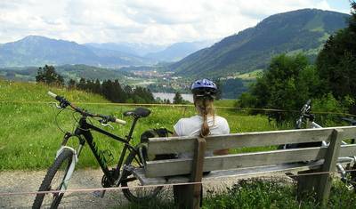 Passeio de bicicleta por Allgäu: clássico com transporte de bagagem a partir de Wangen — 2