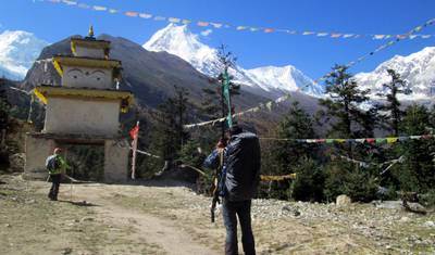 Trekking do Circuito Cultural de Manaslu - 9 Dias — 2