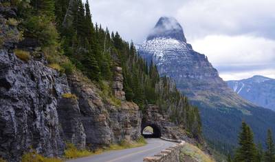 USA – Montana Park Narodowy Glacier Sun Road Trekking z lamami — 5