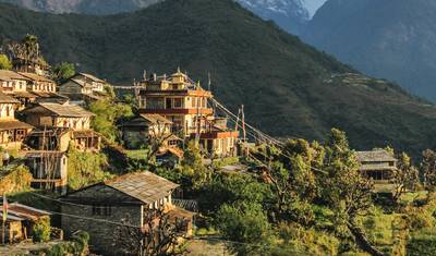 Trek z widokiem na Annapurnę — 4