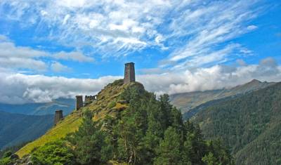 Jornada off-road em Tusheti — 2