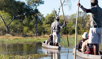 Autentyczna Botswana z obsługiwanym mobilnym safari — 3