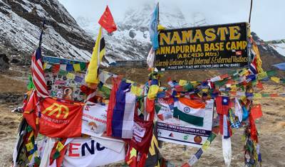 Wycieczka helikopterem do Annapurna Base Camp z Pokhary — 2