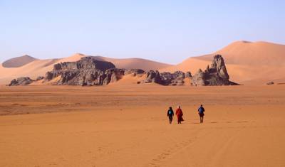 Trilha pelo Parque Nacional Tassili-n'Ajjer — 2