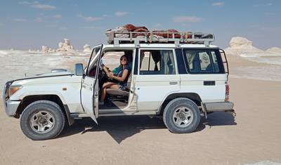 White & Black Desert Safari: A Magical Overnight Adventure from Cairo — 2