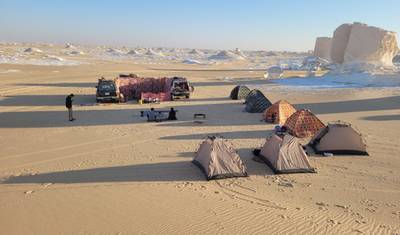 White & Black Desert Safari: A Magical Overnight Adventure from Cairo — 4