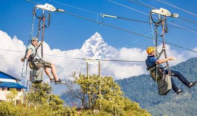 Passeio de Aventura no Nepal com Rafting, Parapente, Salto de Bungee, Tirolesa - 10 dias — 2