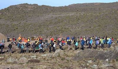 7 dias de Escalada pela Rota Lemosho — 3