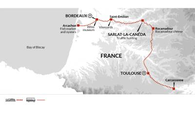 Um Sabor do Sul da França - De Bordeaux a Carcassonne — 3