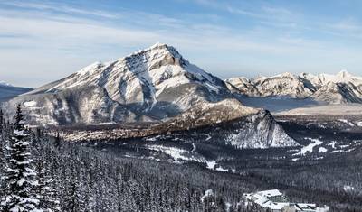 Esquie nas Montanhas Rochosas Canadenses: Parque Nacional de Banff — 2