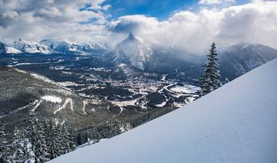 Esquie nas Montanhas Rochosas Canadenses: Parque Nacional de Banff — 3