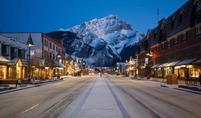 Esquie nas Montanhas Rochosas Canadenses: Parque Nacional de Banff — 4