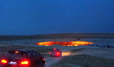 De Ashgabat a Darvaza e Shavat/Khiva (Excursão em Grupo) — 2