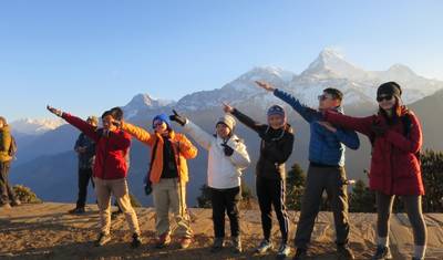 Ghorepani Poonhill Trek from Pokhara - 4 Days — 5