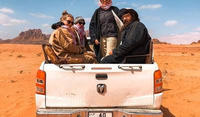 Pegadas de Lawrence da Arábia (Caminhada no Deserto) — 5