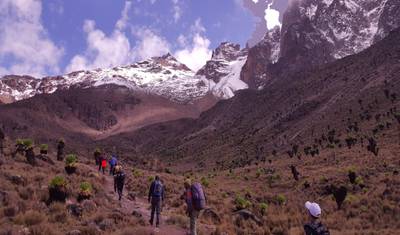 4 Days Mt Kenya Climbing via Naro Moru Sirimon Hike — 3