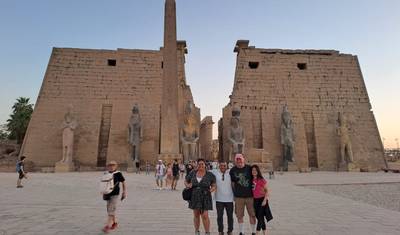 3 Nights Cruise Luxor to Aswan, Air Balloon, Abu Simbel and Nubian Village with Flights From Cairo — 5