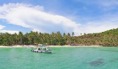フーコック島旅行：3島終日シュノーケリングツアー | 3島巡り – Xuong Island – Gam Ghi Island – May Rut Trong Island | ベトナム — 4